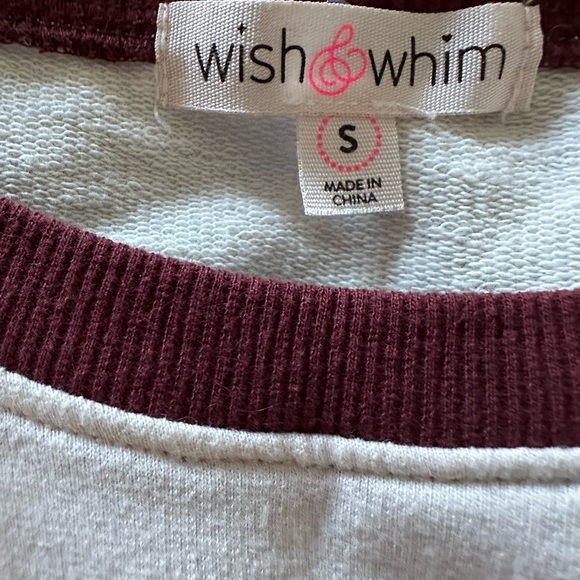 Wish Whim Women’s Light Sweatshirt - Picture 3 of 3